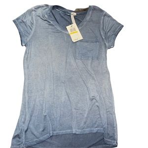 NWT Denim & Gauge Denim Blue Pocket Tee MSRP $58 - Size M
